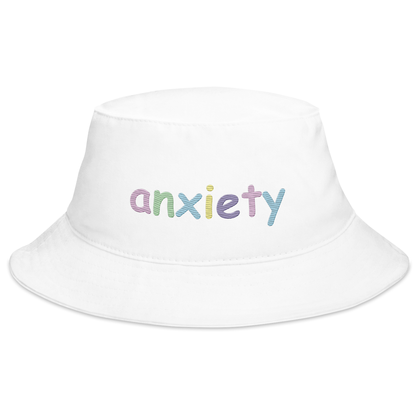 Anxiety Bucket Hat - Pastel