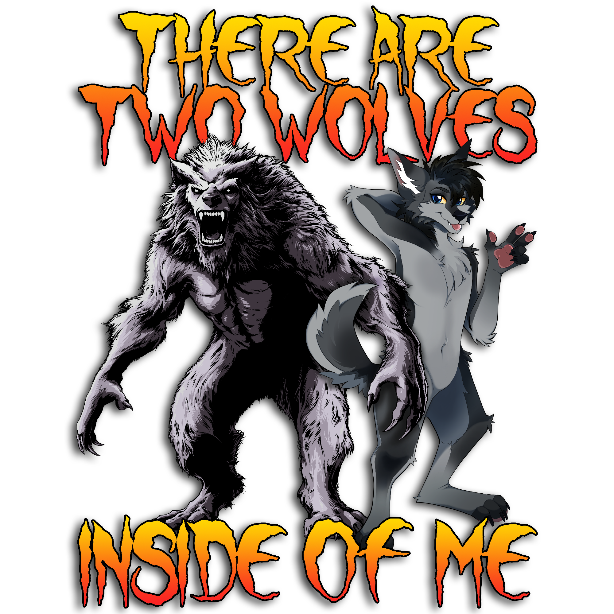 Two Wolves 80s Hell Grip