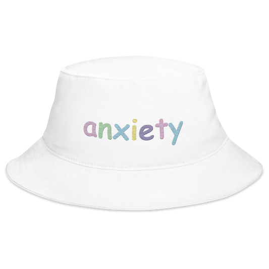 Anxiety Bucket Hat - Pastel