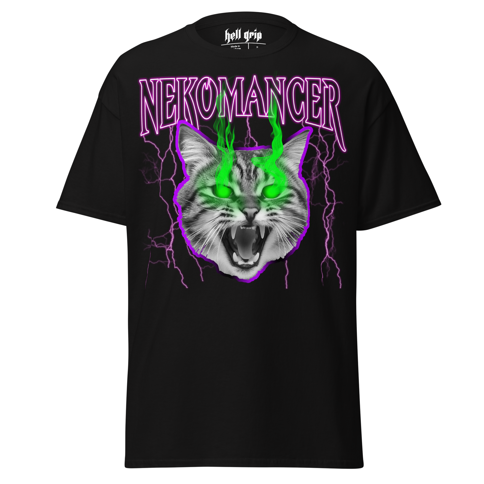 Nekomancer Tee – Hell Grip