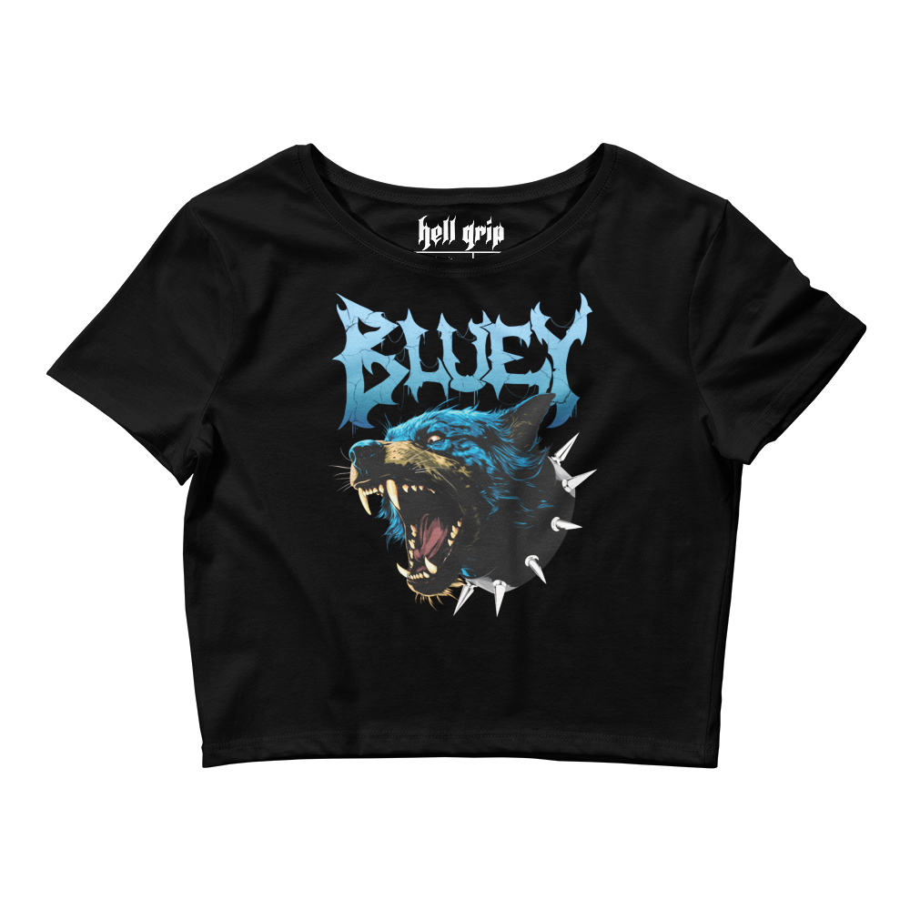 Blue Australian Dog Crop Top