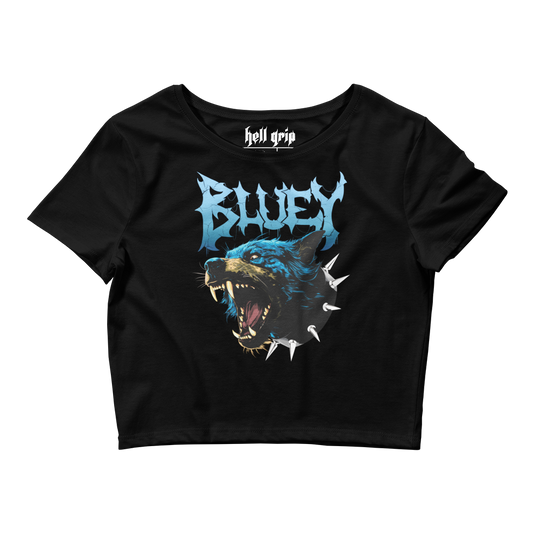 Blue Australian Dog Crop Top